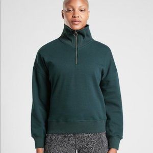 ATHLETA Cozy Karma 1/4 Zip Pullover